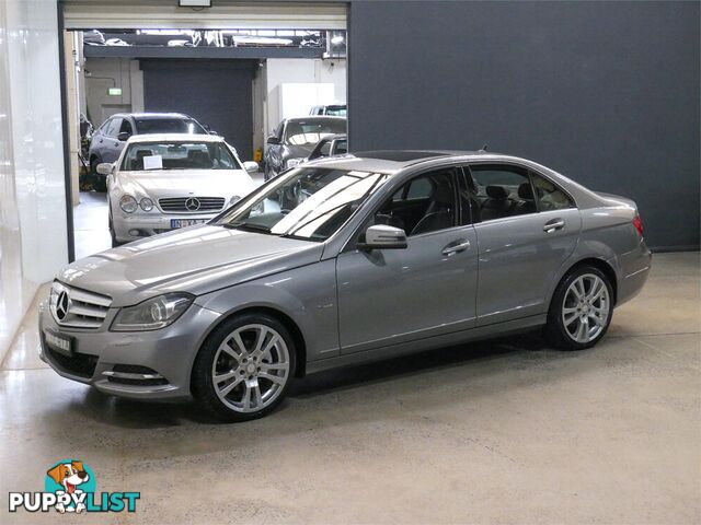 2012 MERCEDES-BENZ C250 AVANTGARDEBE W204MY12 4D SEDAN