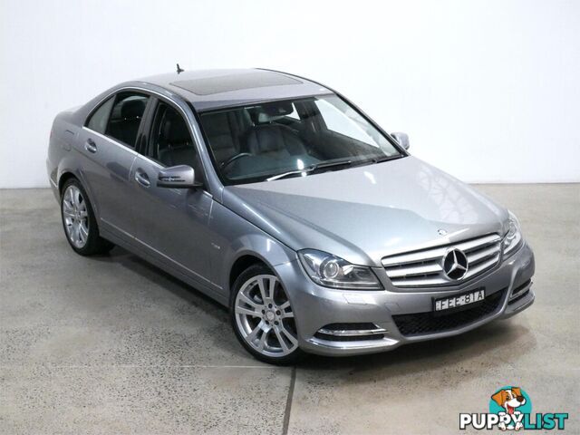 2012 MERCEDES-BENZ C250 AVANTGARDEBE W204MY12 4D SEDAN