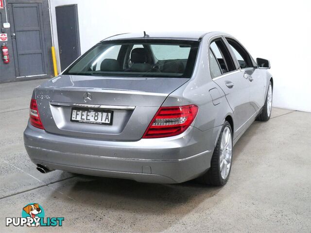 2012 MERCEDES-BENZ C250 AVANTGARDEBE W204MY12 4D SEDAN