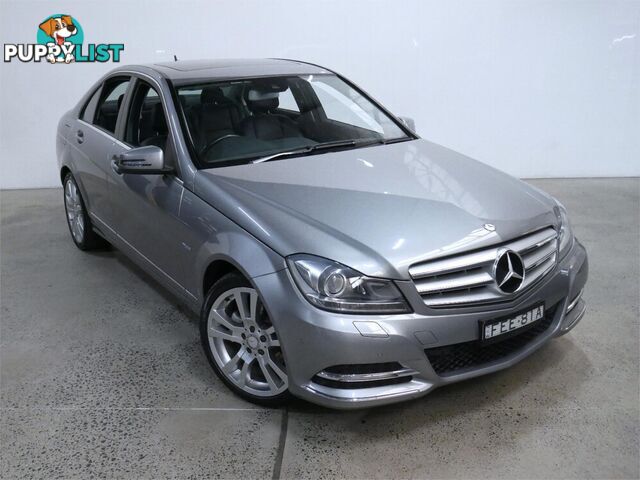 2012 MERCEDES-BENZ C250 AVANTGARDEBE W204MY12 4D SEDAN