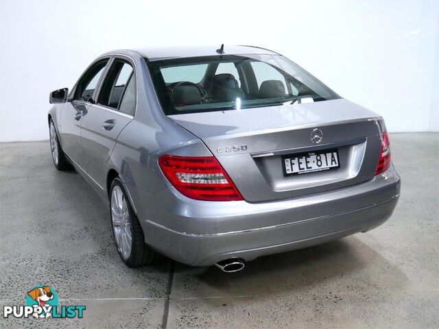 2012 MERCEDES-BENZ C250 AVANTGARDEBE W204MY12 4D SEDAN