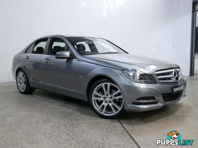 2012 MERCEDES-BENZ C250 AVANTGARDEBE W204MY12 4D SEDAN