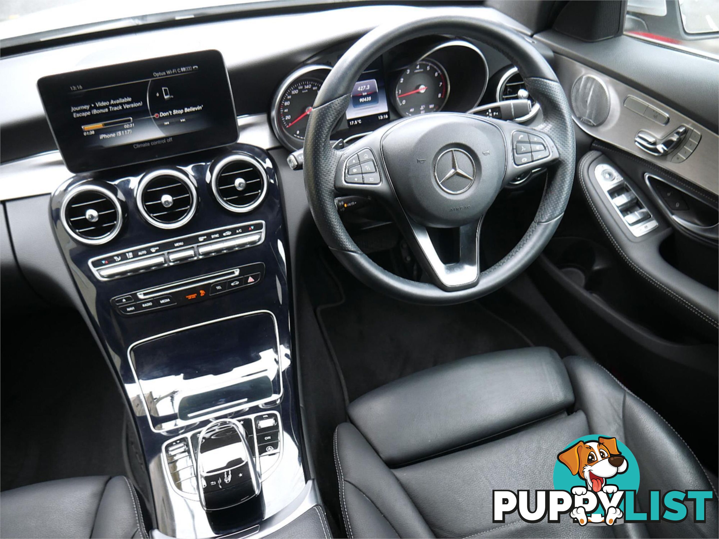 2015 MERCEDES-BENZ C250  205 4D SEDAN