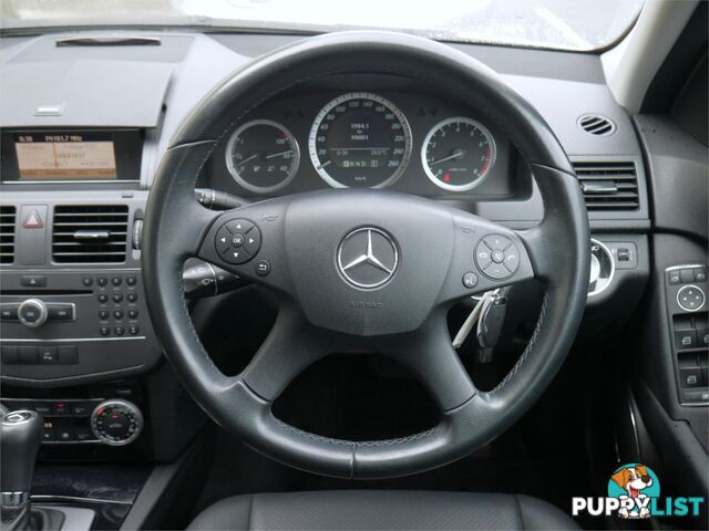 2010 MERCEDES-BENZ C200 CGI W204MY10 4D SEDAN