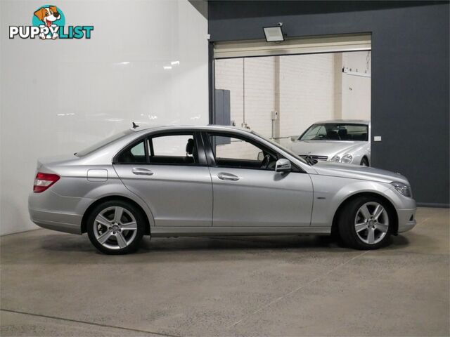 2010 MERCEDES-BENZ C200 CGI W204MY10 4D SEDAN