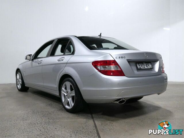 2010 MERCEDES-BENZ C200 CGI W204MY10 4D SEDAN
