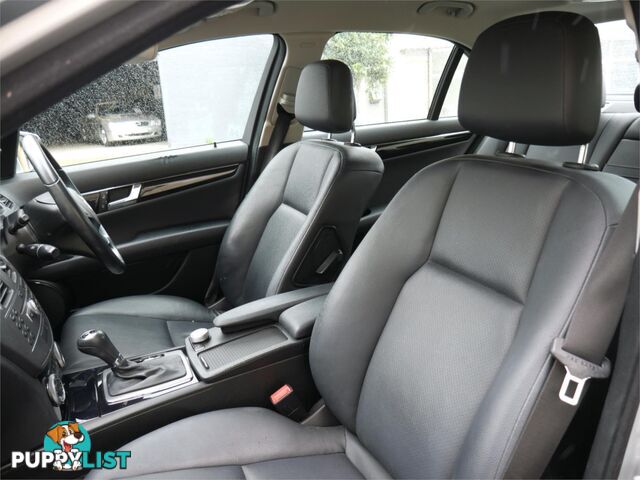 2010 MERCEDES-BENZ C200 CGI W204MY10 4D SEDAN