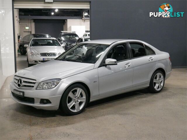 2010 MERCEDES-BENZ C200 CGI W204MY10 4D SEDAN
