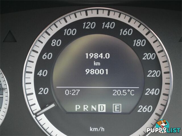 2010 MERCEDES-BENZ C200 CGI W204MY10 4D SEDAN