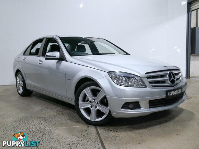 2010 MERCEDES-BENZ C200 CGI W204MY10 4D SEDAN