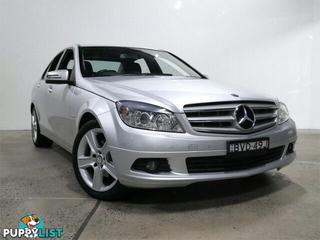 2010 MERCEDES-BENZ C200 CGI W204MY10 4D SEDAN