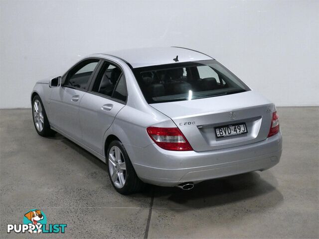 2010 MERCEDES-BENZ C200 CGI W204MY10 4D SEDAN