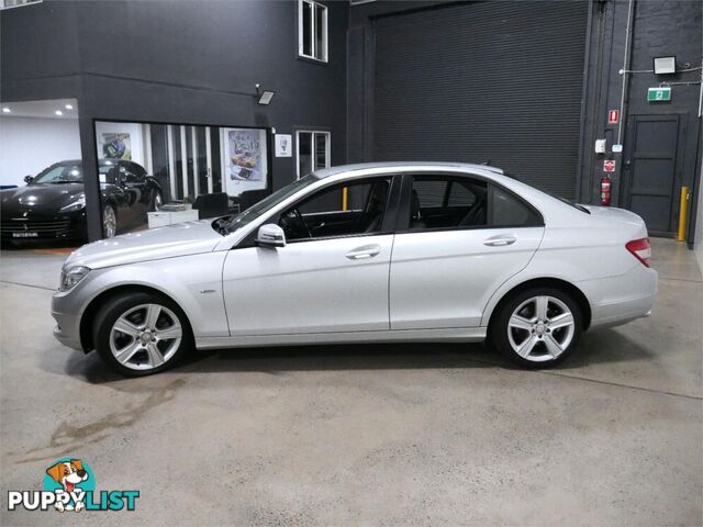 2010 MERCEDES-BENZ C200 CGI W204MY10 4D SEDAN