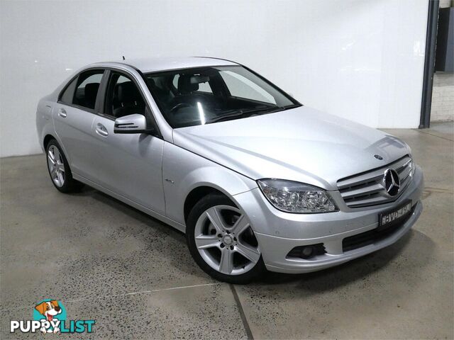 2010 MERCEDES-BENZ C200 CGI W204MY10 4D SEDAN