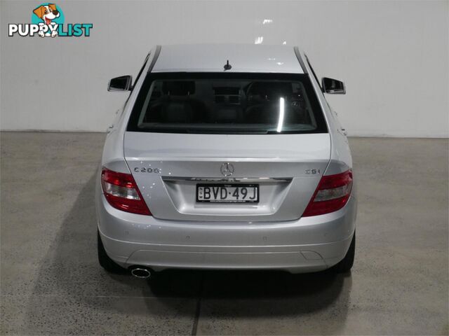2010 MERCEDES-BENZ C200 CGI W204MY10 4D SEDAN