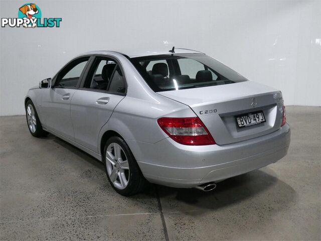 2010 MERCEDES-BENZ C200 CGI W204MY10 4D SEDAN