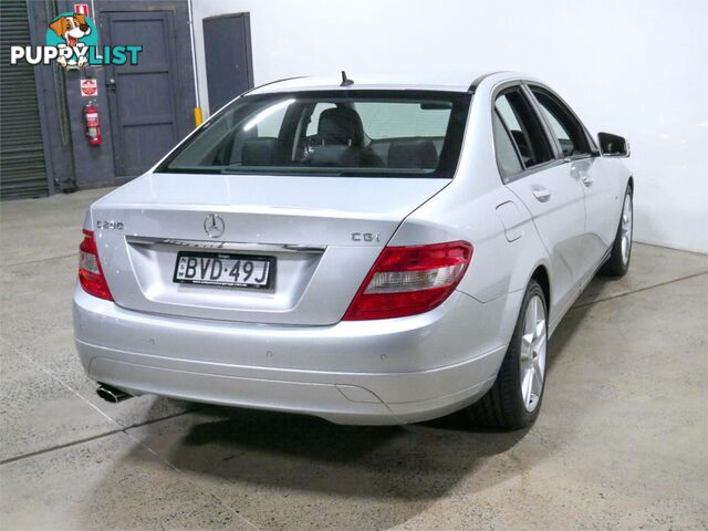 2010 MERCEDES-BENZ C200 CGI W204MY10 4D SEDAN