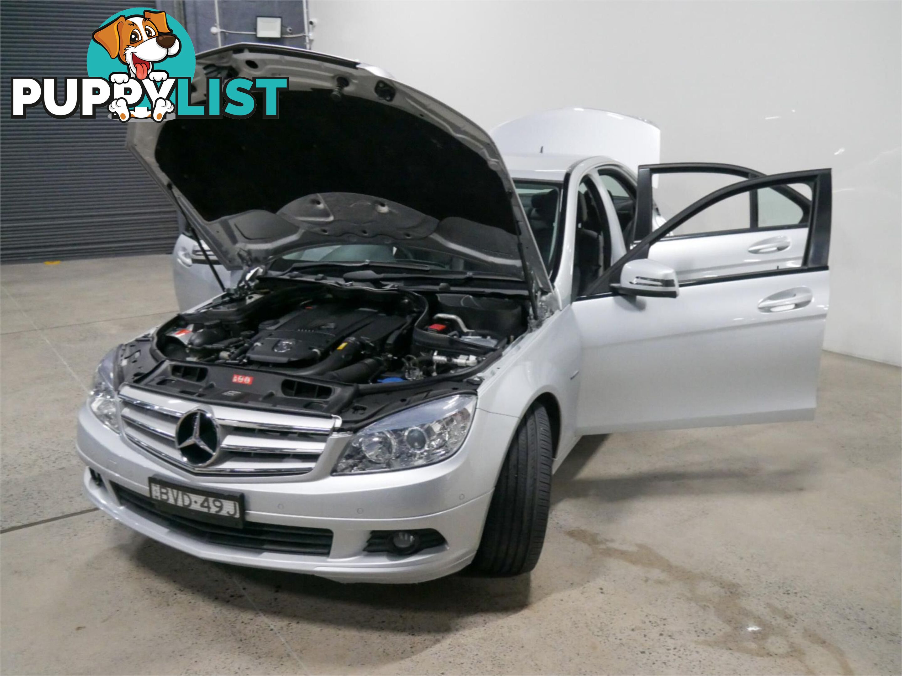 2010 MERCEDES-BENZ C200 CGI W204MY10 4D SEDAN