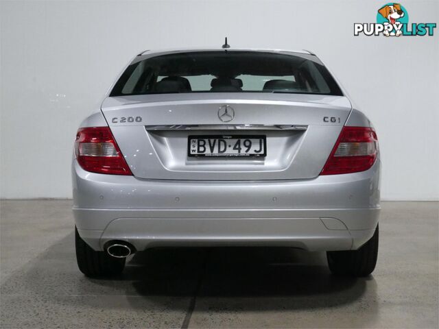 2010 MERCEDES-BENZ C200 CGI W204MY10 4D SEDAN