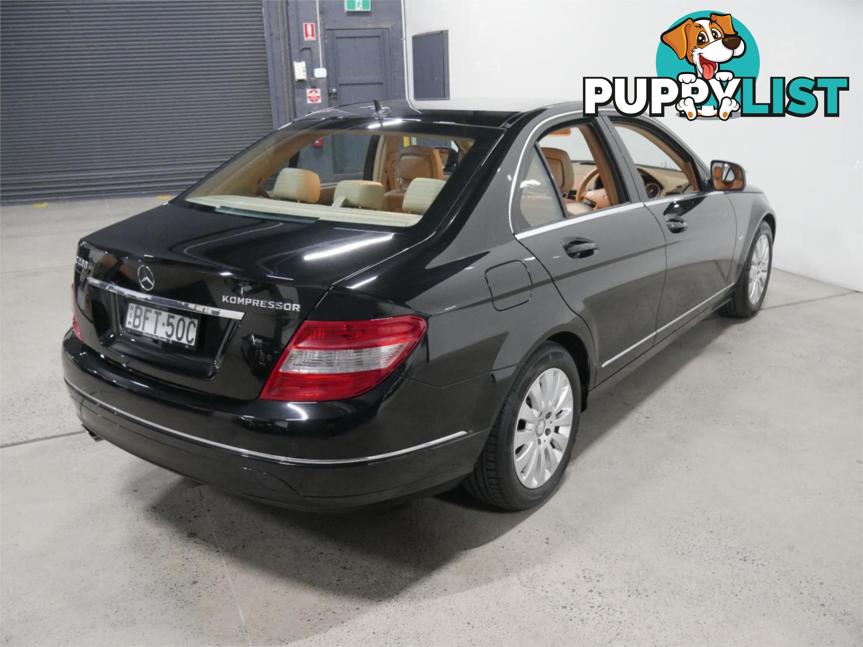 2008 MERCEDES-BENZ C200 KOMPRESSORELEGANCE W204 4D SEDAN