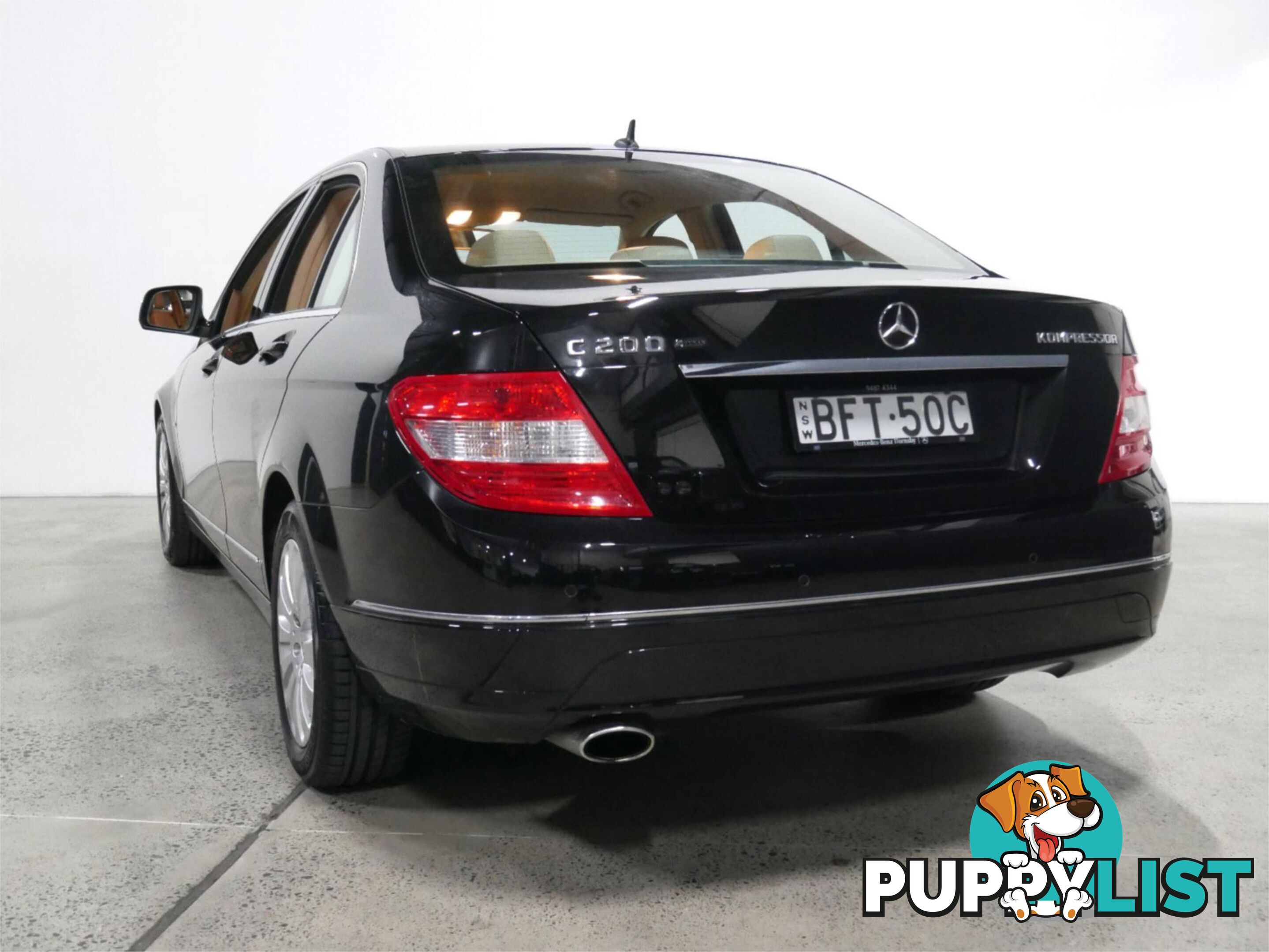 2008 MERCEDES-BENZ C200 KOMPRESSORELEGANCE W204 4D SEDAN