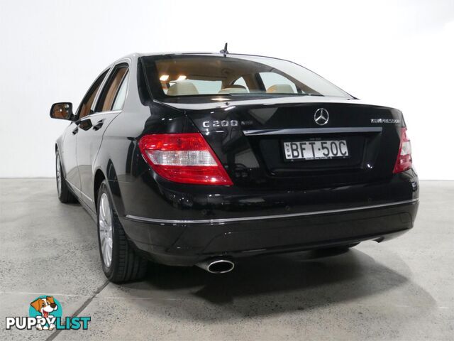 2008 MERCEDES-BENZ C200 KOMPRESSORELEGANCE W204 4D SEDAN