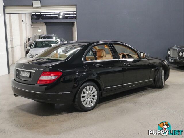 2008 MERCEDES-BENZ C200 KOMPRESSORELEGANCE W204 4D SEDAN