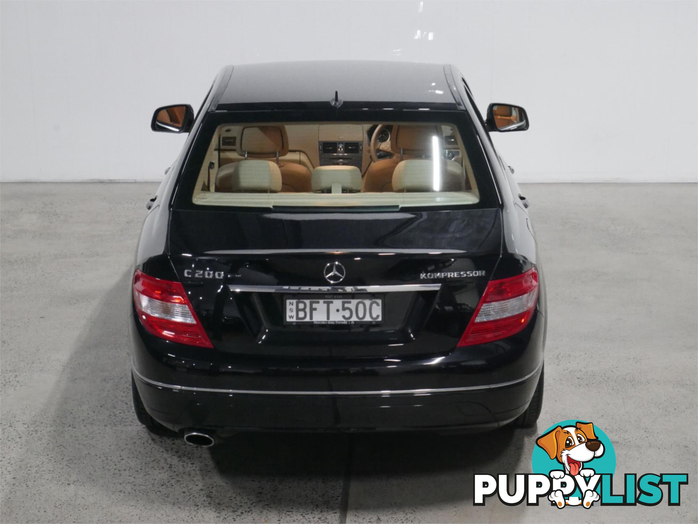 2008 MERCEDES-BENZ C200 KOMPRESSORELEGANCE W204 4D SEDAN