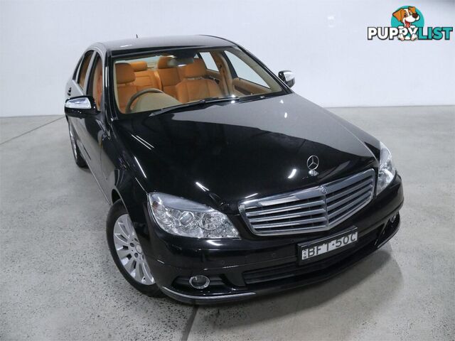 2008 MERCEDES-BENZ C200 KOMPRESSORELEGANCE W204 4D SEDAN