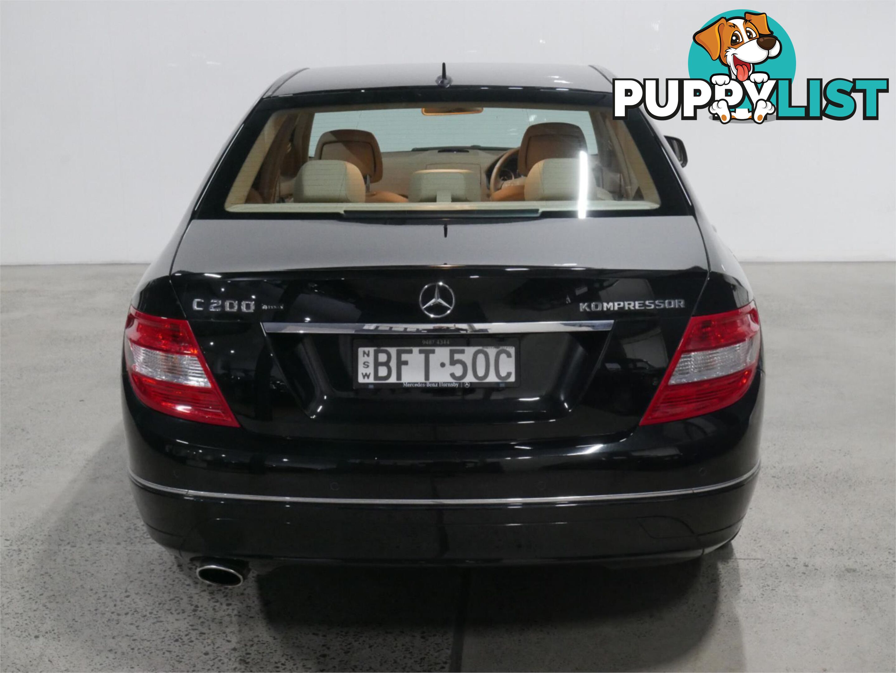 2008 MERCEDES-BENZ C200 KOMPRESSORELEGANCE W204 4D SEDAN
