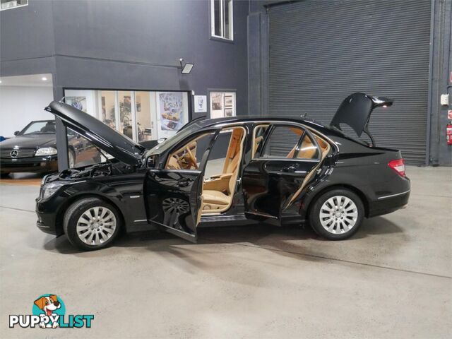 2008 MERCEDES-BENZ C200 KOMPRESSORELEGANCE W204 4D SEDAN