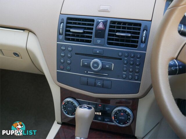 2008 MERCEDES-BENZ C200 KOMPRESSORELEGANCE W204 4D SEDAN