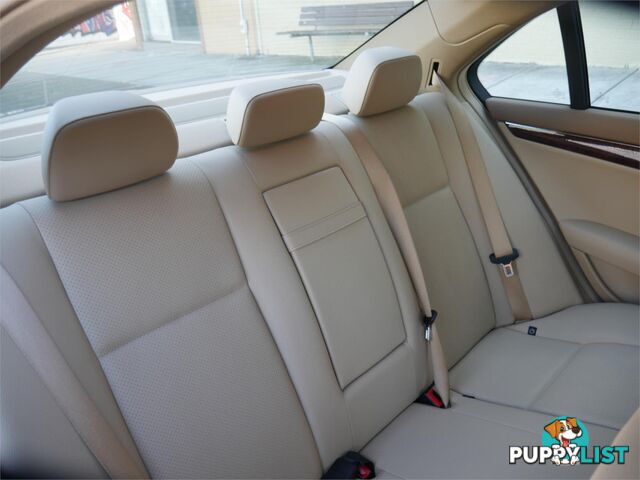 2008 MERCEDES-BENZ C200 KOMPRESSORELEGANCE W204 4D SEDAN