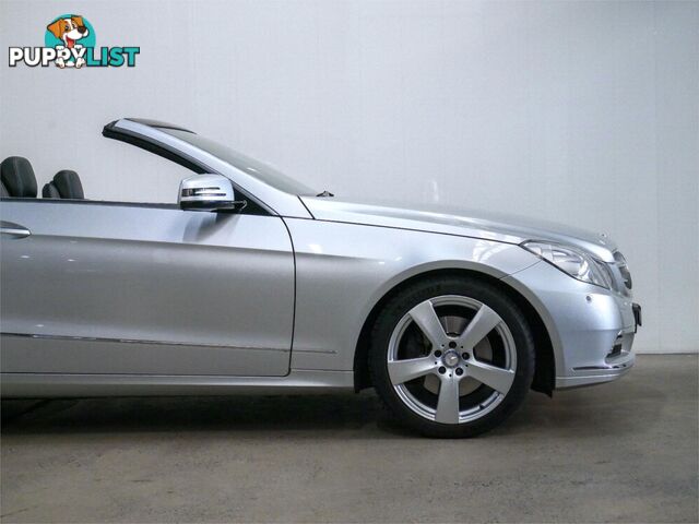 2010 MERCEDES-BENZ E350 AVANTGARDE 207 2D CABRIOLET