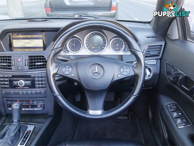 2010 MERCEDES-BENZ E350 AVANTGARDE 207 2D CABRIOLET