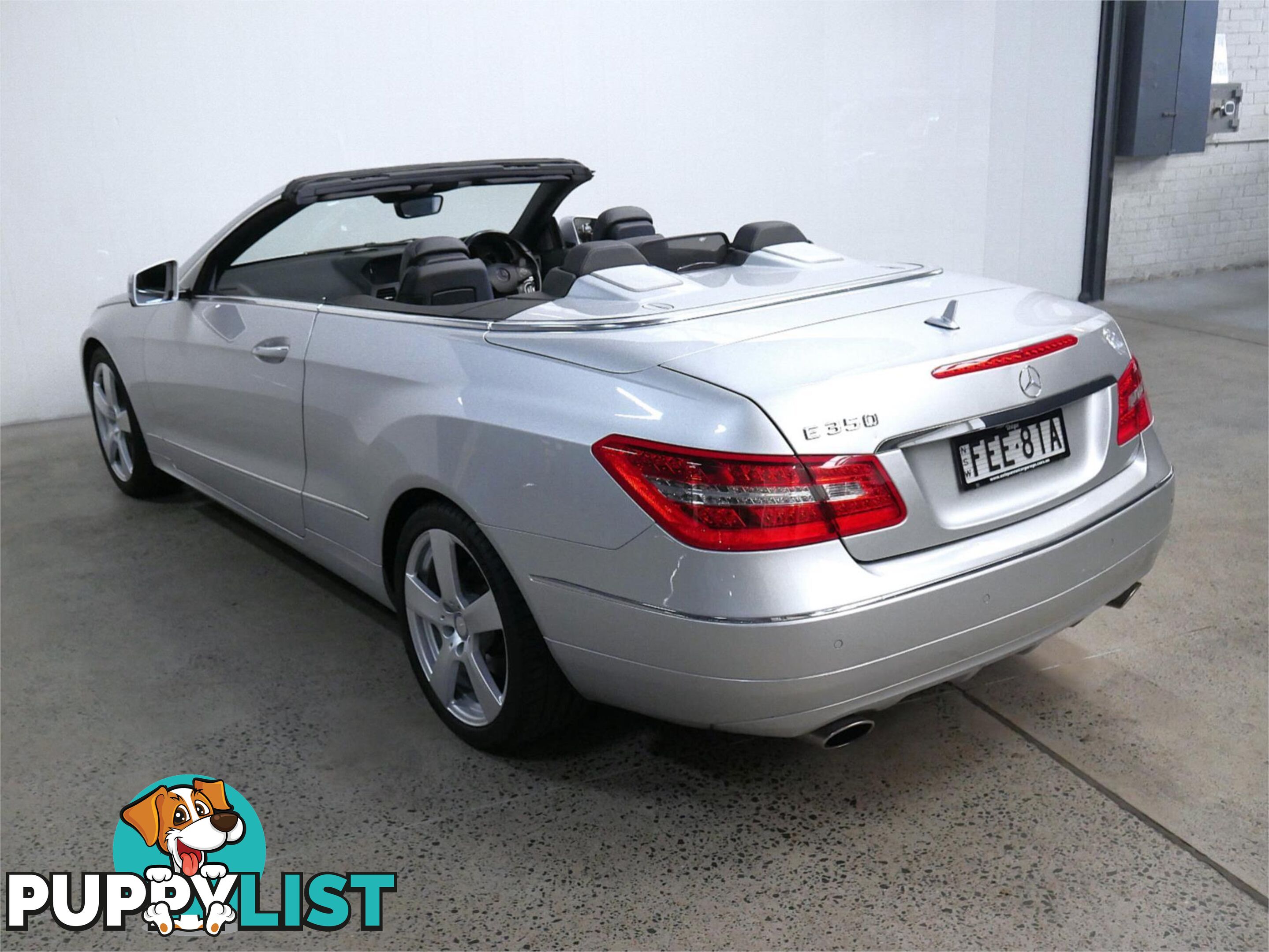 2010 MERCEDES-BENZ E350 AVANTGARDE 207 2D CABRIOLET