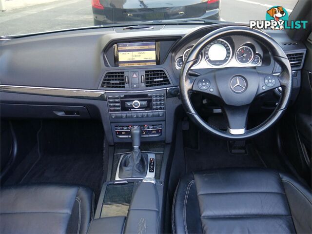 2010 MERCEDES-BENZ E350 AVANTGARDE 207 2D CABRIOLET