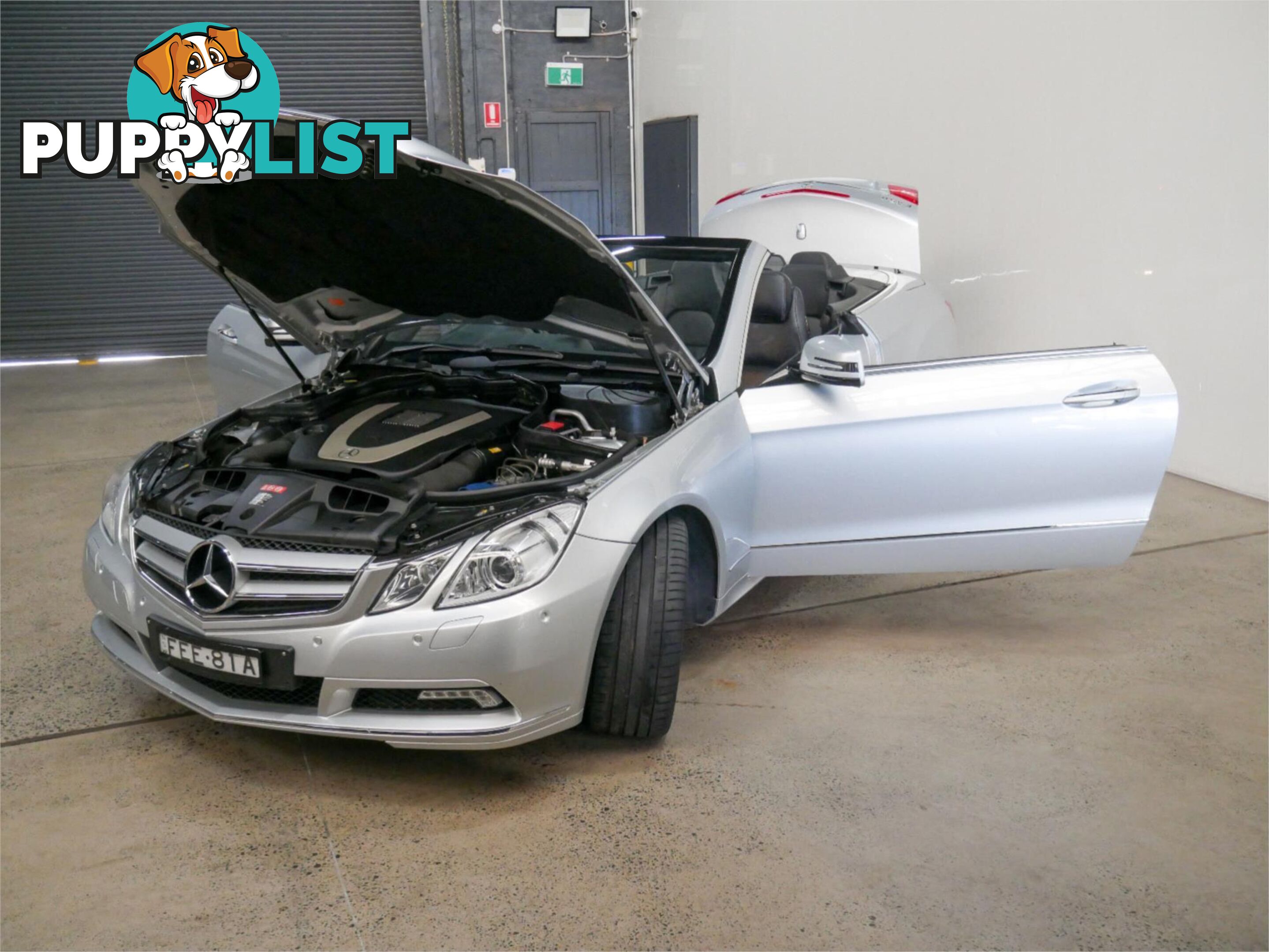 2010 MERCEDES-BENZ E350 AVANTGARDE 207 2D CABRIOLET