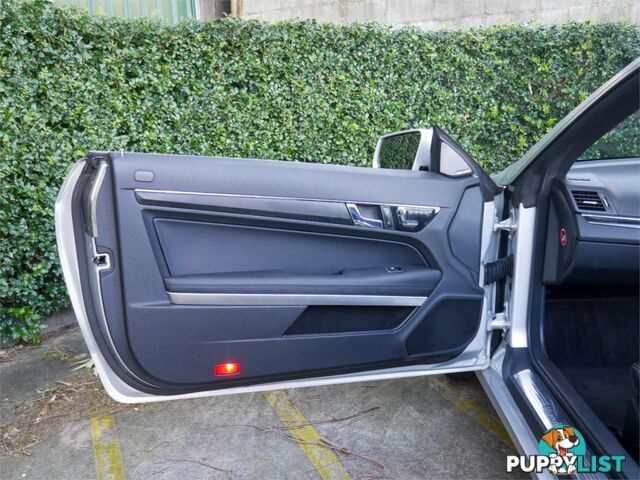 2010 MERCEDES-BENZ E350 AVANTGARDE 207 2D CABRIOLET