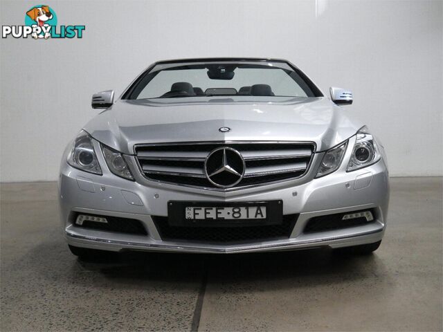 2010 MERCEDES-BENZ E350 AVANTGARDE 207 2D CABRIOLET