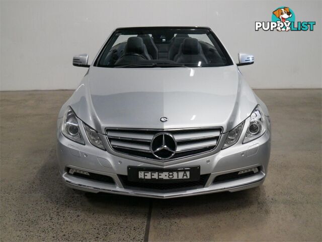 2010 MERCEDES-BENZ E350 AVANTGARDE 207 2D CABRIOLET