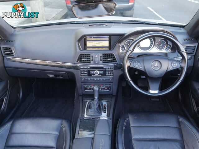 2010 MERCEDES-BENZ E350 AVANTGARDE 207 2D CABRIOLET