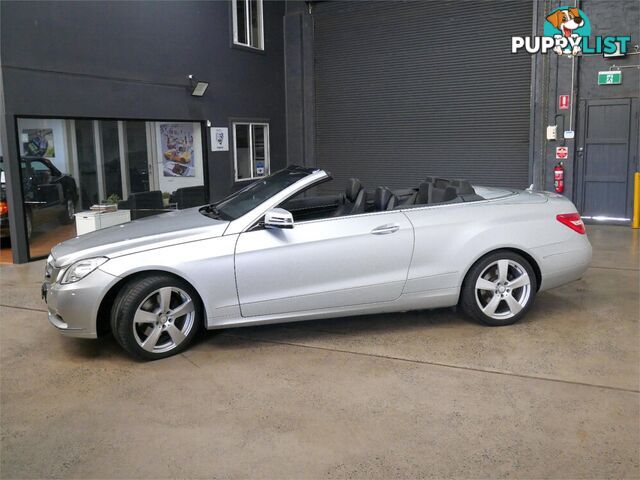 2010 MERCEDES-BENZ E350 AVANTGARDE 207 2D CABRIOLET