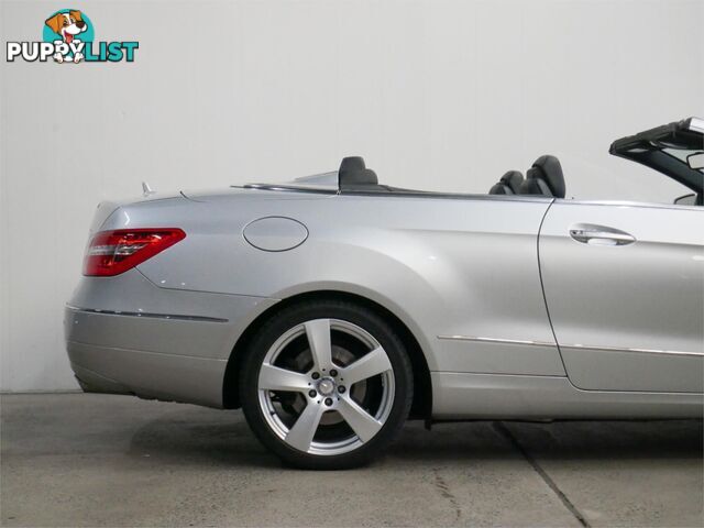 2010 MERCEDES-BENZ E350 AVANTGARDE 207 2D CABRIOLET