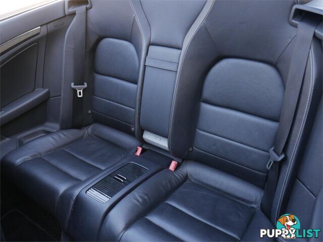 2010 MERCEDES-BENZ E350 AVANTGARDE 207 2D CABRIOLET