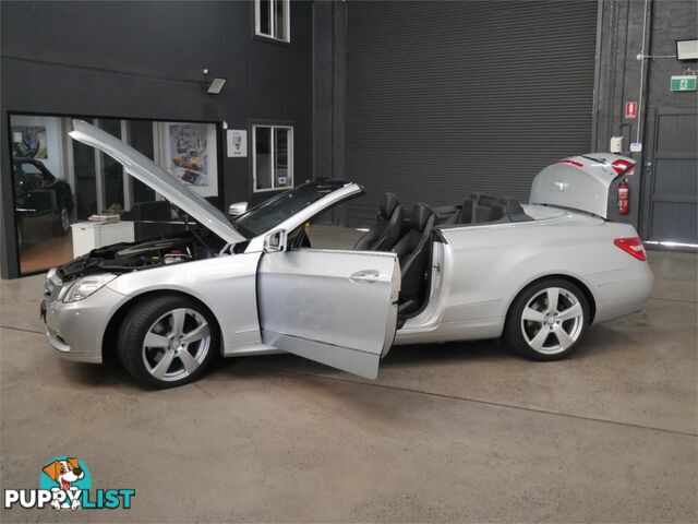 2010 MERCEDES-BENZ E350 AVANTGARDE 207 2D CABRIOLET