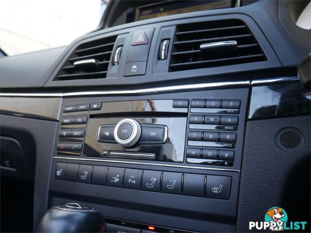 2010 MERCEDES-BENZ E350 AVANTGARDE 207 2D CABRIOLET