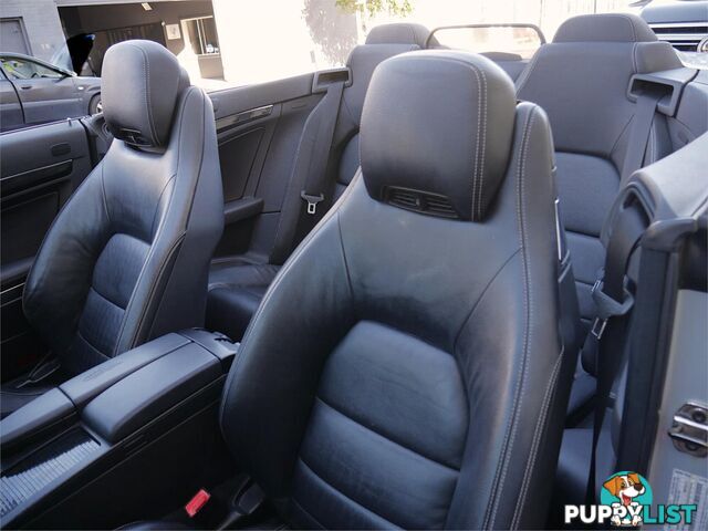2010 MERCEDES-BENZ E350 AVANTGARDE 207 2D CABRIOLET