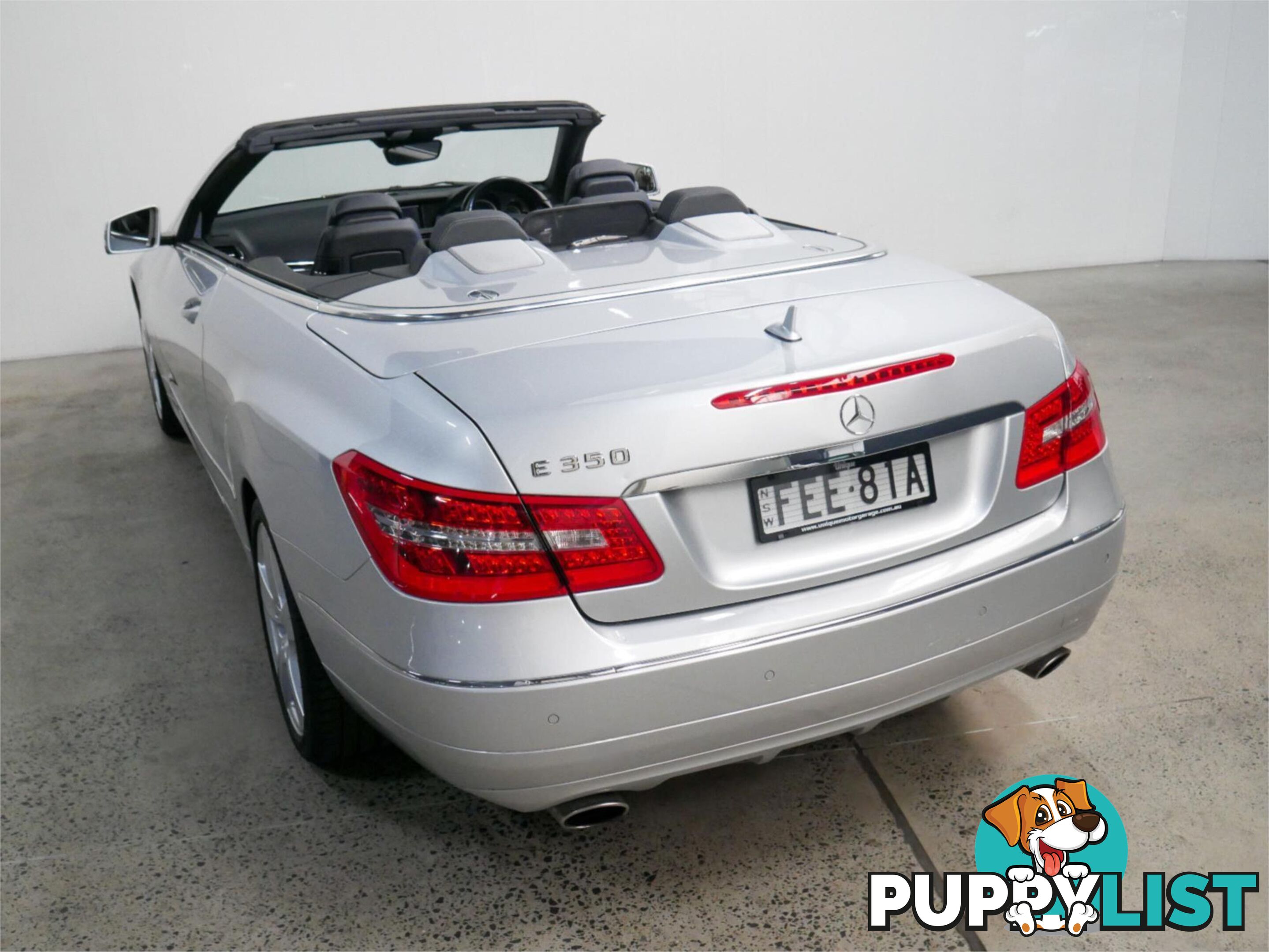 2010 MERCEDES-BENZ E350 AVANTGARDE 207 2D CABRIOLET