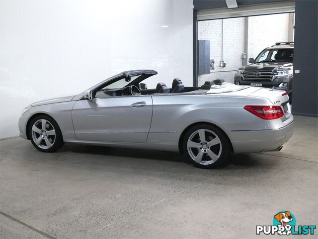 2010 MERCEDES-BENZ E350 AVANTGARDE 207 2D CABRIOLET